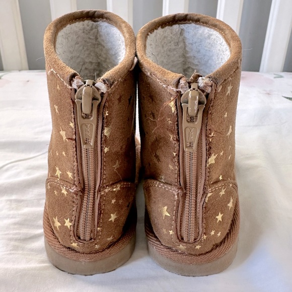 Baby Gap Cozy Boot star boots size 8 - Picture 4 of 7